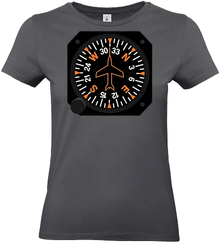 Heading Indicator Aeronautical Art - pop culture, nerd, humor, parody, funnytee, joke, geek, funny slogan, funny quote, aeronaut, airplane, aviator, pilot, aviation, aeronautical - Standard T-Shirt (Frauen)