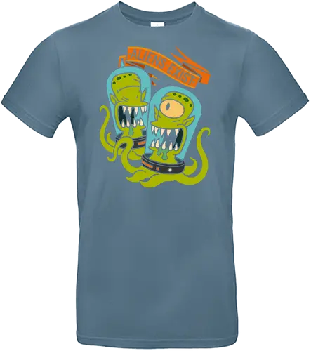  They Live Among Us - Aliens exist, alien, sci-fi, science fiction, vintage sci-fi, conspiracy theory, UFO, retro, fan art, t-shirt design, art print, monster, tentacle, funny, geek art, space, extraterrestrial - Standard T-Shirt
