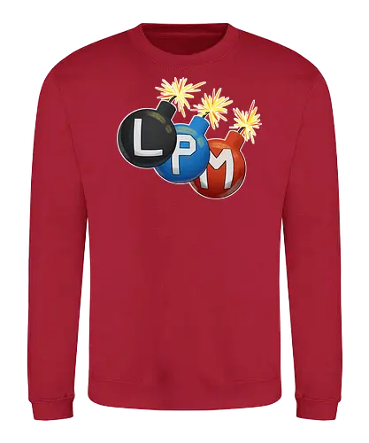 LetsPlayMarkus - LPM Bomben - youtube, youtuber, merchandise, markus, lets, play - Sweatshirt