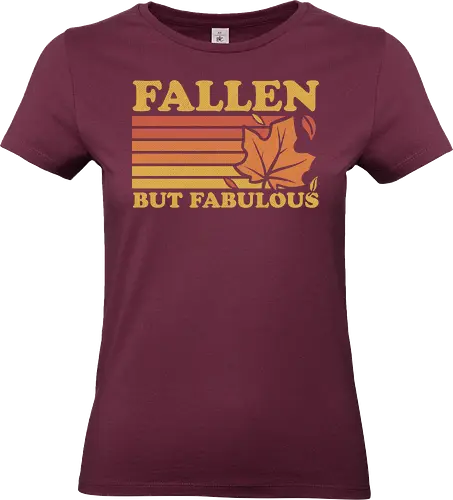 Fallen Autumn Leaves - Halloween, Halloween Design, Halloween Art, Halloween Aesthetic, Cute, Funny, Autumn, Autumn Leaves, Autumn Vibes, Spooky Season, fall, Retro Vintage, Vintage, retro - Standard T-Shirt (Frauen)