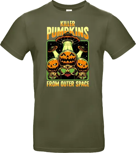 Halloween Pumpkin Space Movie