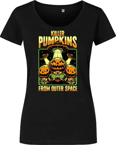 Halloween Pumpkin Space Movie