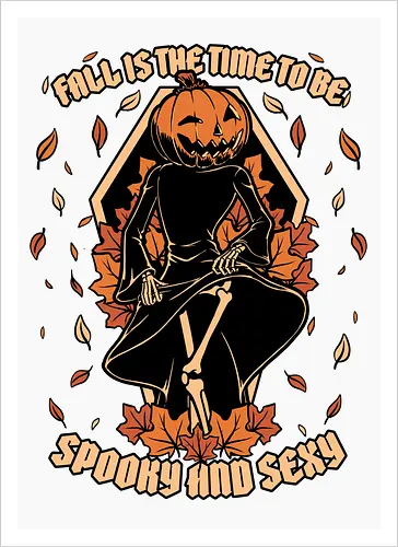 Spooky Fall Pumpkin