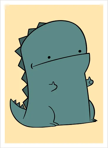 Jericho Five - Thumbs Up Dino