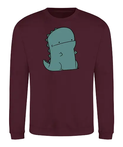 Jericho Five - Thumbs Up Dino - youtube, youtuber, merchandise, rainbow, siege, jericho, five - Sweatshirt