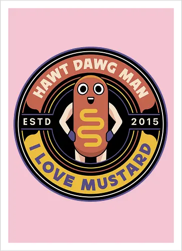 Hawt Dawg Man Emblem
