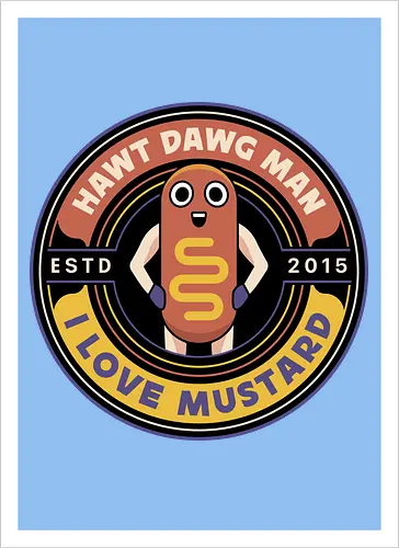 Hawt Dawg Man Emblem