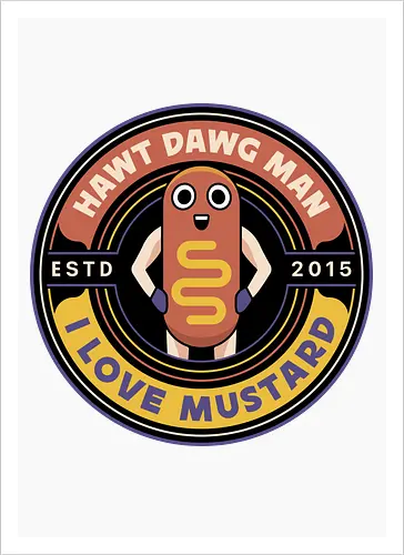 Hawt Dawg Man Emblem