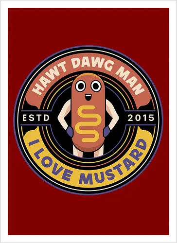 Hawt Dawg Man Emblem