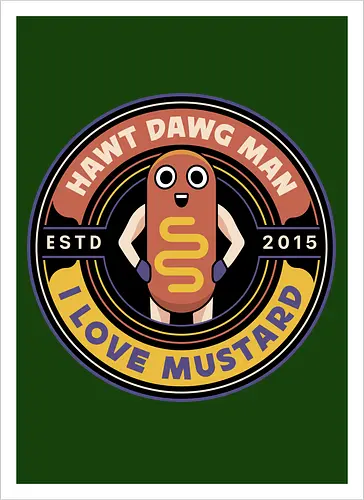 Hawt Dawg Man Emblem