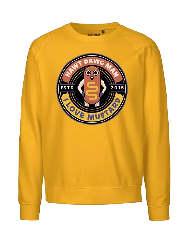 Hawt Dawg Man Emblem - Strange Life, butterfly, before the storm, Chloe, Max, rachel amber, arcadia bay, video game, gaming, gamer, rocky mountain record traders, the black lantern, true colors, alex chen, haven springs, double exposure, hawt dawg man - Fairtrade Sweatshirt