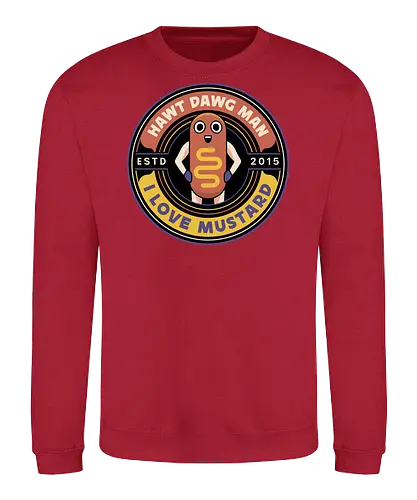 Hawt Dawg Man Emblem - Strange Life, butterfly, before the storm, Chloe, Max, rachel amber, arcadia bay, video game, gaming, gamer, rocky mountain record traders, the black lantern, true colors, alex chen, haven springs, double exposure, hawt dawg man - Sweatshirt