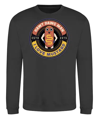 Hawt Dawg Man Emblem - Strange Life, butterfly, before the storm, Chloe, Max, rachel amber, arcadia bay, video game, gaming, gamer, rocky mountain record traders, the black lantern, true colors, alex chen, haven springs, double exposure, hawt dawg man - Sweatshirt