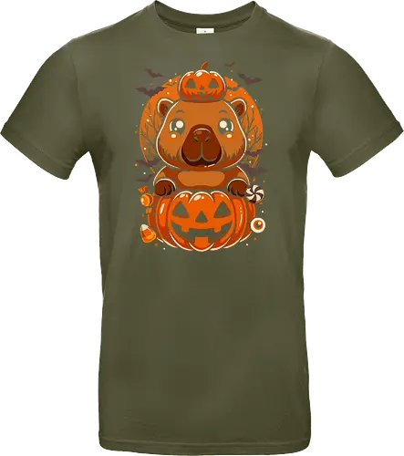 Cute Capybara Pumpkin