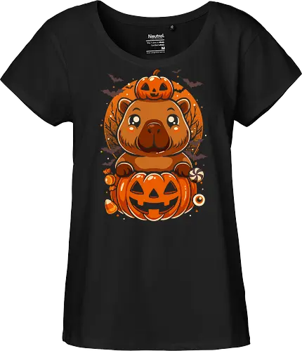 Cute Capybara Pumpkin