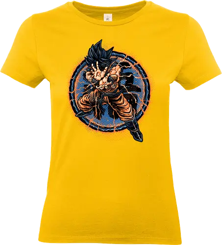 Rage of the Saiyan - Anime, Japanese, Manga, animation, animated, dragon, adventure - Standard T-Shirt (Frauen)