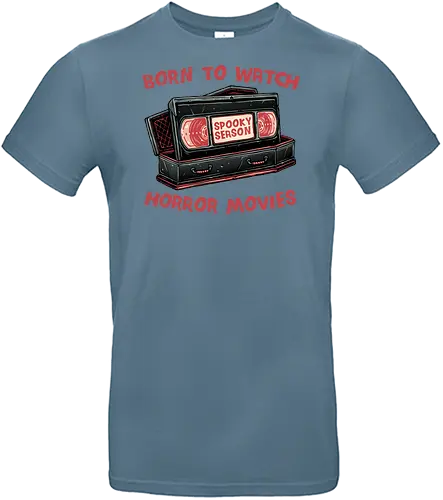 Spooky Season - Horror, video tape, retro, classic, vintage, videos, movies, horror movies, spooky - Standard T-Shirt
