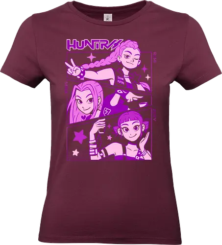 Huntress Squad - RWBY, Ice Queendom, anime, manga, Rumi, Mira, Zoey, fan art, t-shirt design, art print, pop culture, geek art, stylish, monochrome, anime girls, team RWBY, Rooster Teeth, Japanese animation - Standard T-Shirt (Frauen)