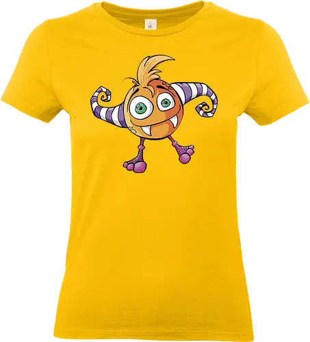 Halloweenie - Halloween, süß, cute, Kreatur, Monster, lieb, goldig, kind - Standard T-Shirt (Frauen)