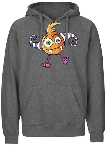 Halloweenie - Halloween, süß, cute, Kreatur, Monster, lieb, goldig, kind - Fairtrade Hoodie