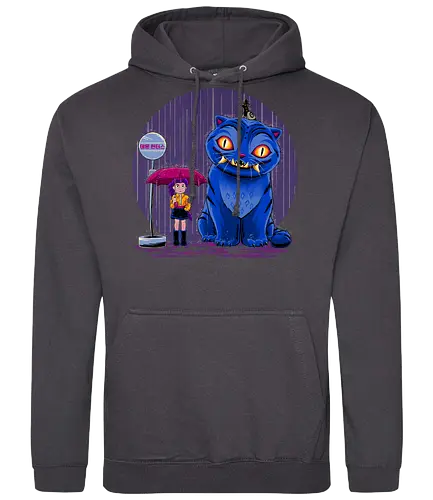 Cat in the Rain - My Neighbour Totoro, Anime, famous anime, Kpop Demon Hunters - Standard Hoodie