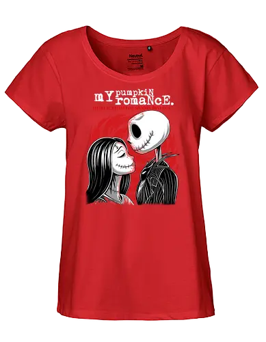 My Pumpkin Romance - My Chemical Romance, The Nightmare Before Christmas - Fairtrade Girl Shirt