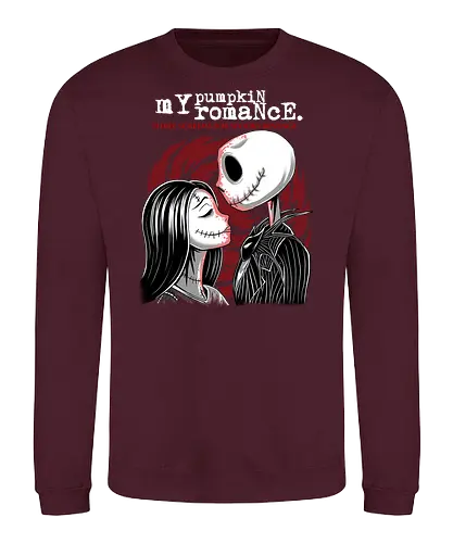 My Pumpkin Romance - My Chemical Romance, The Nightmare Before Christmas - Sweatshirt