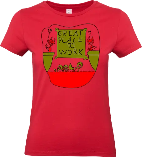 Great place to work - arbeit, zeitarbeit, IT - Standard T-Shirt (Frauen)