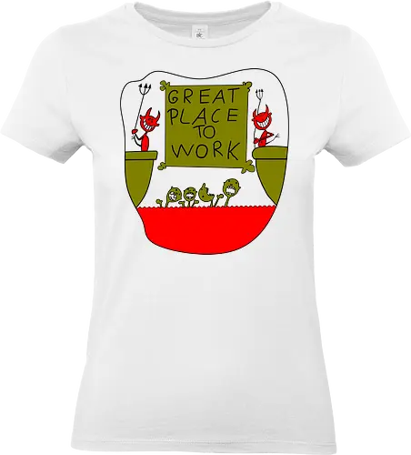 Great place to work - arbeit, zeitarbeit, IT - Standard T-Shirt (Frauen)