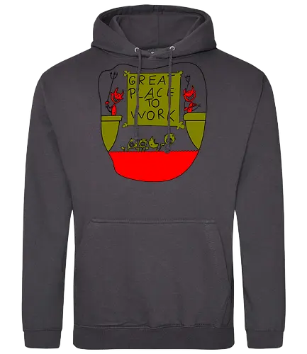 Great place to work - arbeit, zeitarbeit, IT - Standard Hoodie