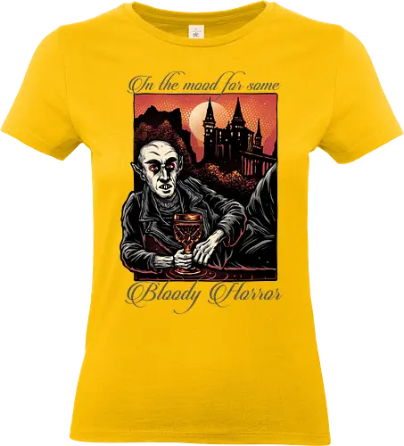 Bloody Horror - Movie, film, horror, vampire, vampires, Halloween, horror movie - Standard T-Shirt (Frauen)