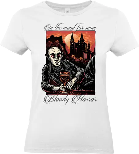 Bloody Horror - Movie, film, horror, vampire, vampires, Halloween, horror movie - Standard T-Shirt (Frauen)