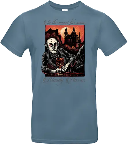 Bloody Horror - Movie, film, horror, vampire, vampires, Halloween, horror movie - Standard T-Shirt