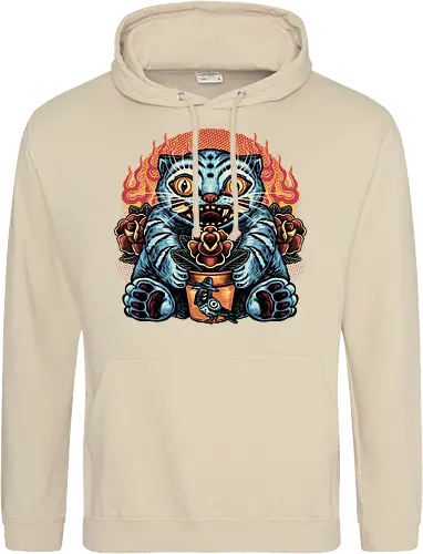 Blue Tiger Red Flame