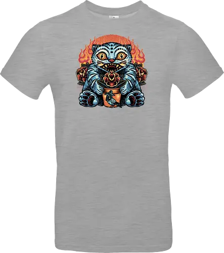 Blue Tiger Red Flame