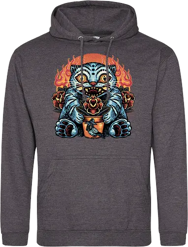 Blue Tiger Red Flame