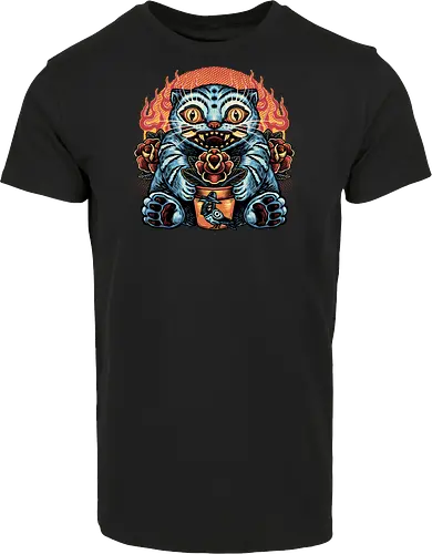Blue Tiger Red Flame