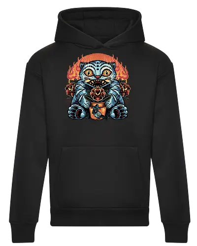 Blue Tiger Red Flame