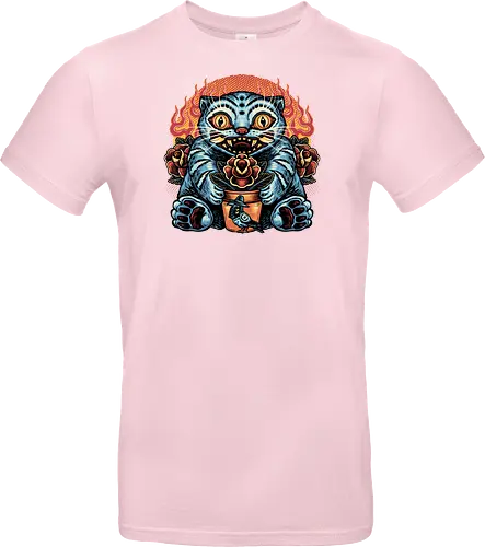 Blue Tiger Red Flame