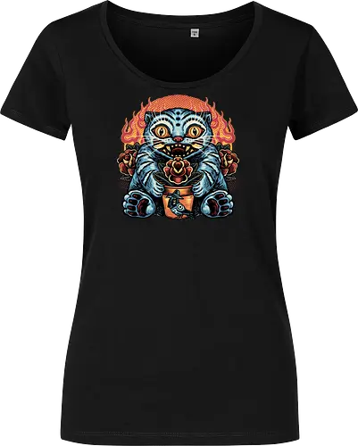 Blue Tiger Red Flame