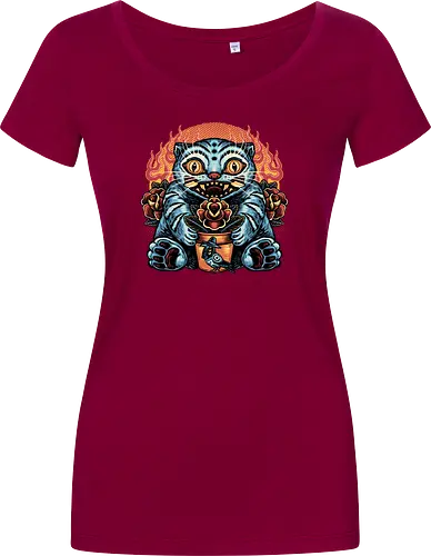Blue Tiger Red Flame