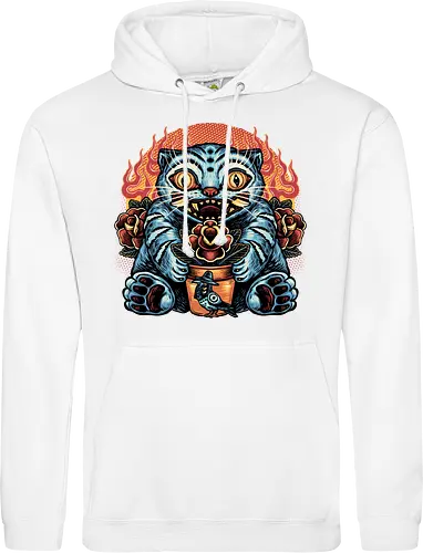 Blue Tiger Red Flame