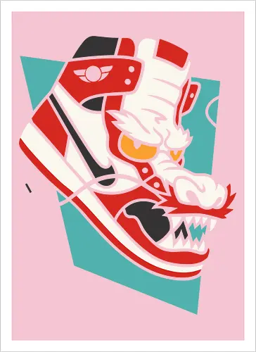 Sneaker Dragon