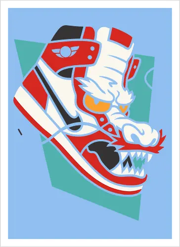 Sneaker Dragon