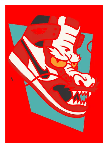 Sneaker Dragon
