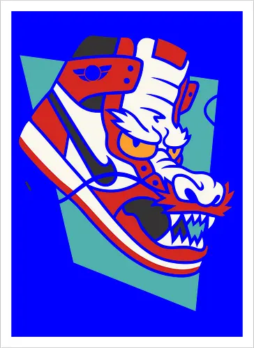 Sneaker Dragon