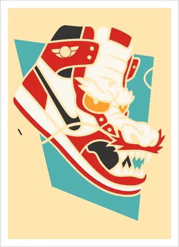 Sneaker Dragon