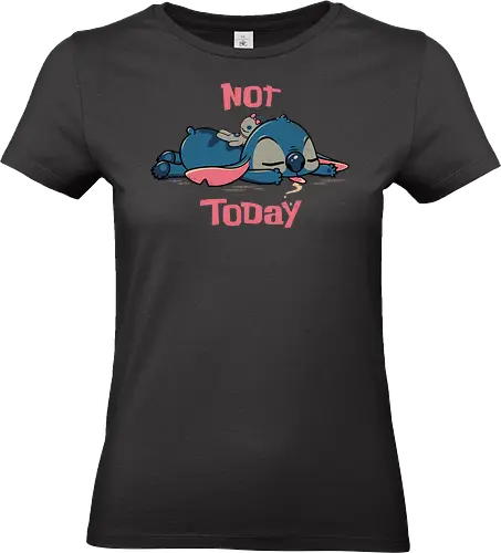 Not Today Alien - not today, lilo and stitch, science fiction comedy, scrump, cute, Experiment 626, Hawaii - Standard T-Shirt (Frauen)