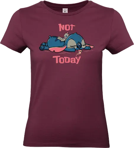 Not Today Alien - not today, lilo and stitch, science fiction comedy, scrump, cute, Experiment 626, Hawaii - Standard T-Shirt (Frauen)