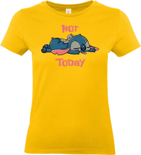 Not Today Alien - not today, lilo and stitch, science fiction comedy, scrump, cute, Experiment 626, Hawaii - Standard T-Shirt (Frauen)